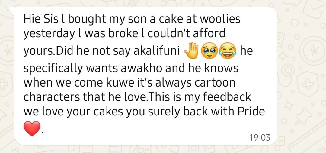 Customer feedback screenshot 7